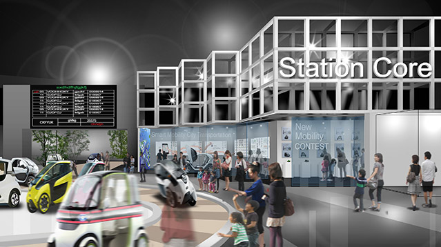 多彩なモビリティが活躍する未来都市の交通を目撃しよう！「ステーションコア」と「パーソナルモビリティ研究所」
